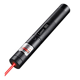 Потужна лазерна указка червоний промінь з акумулятором 18650 Laser Pointer 303 Red
