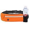 Сумка для бігу на пояс RunningBag з кишенею на пляшку Orange (HbP0506203)