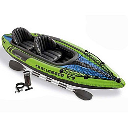 Лодка надувная Intex Challenger K4 Green (96768)