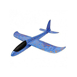 Літак планер метальний UTM 48 см Blue (45403B)