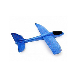 Літак планер метальний UTM 48 см Blue (45403B)