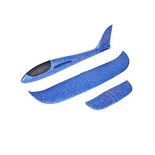 Літак планер метальний UTM 48 см Blue (45403B)