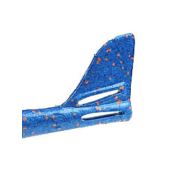 Літак планер метальний UTM 48 см Blue (45403B)