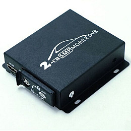 Мобильный AHD видеорегистратор на 2 камеры Pomiacam HD DVR  Черный (100399)