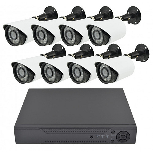 Комплект відеоспостереження Melad на 8 камер 1 mp AHD KIT (12331)