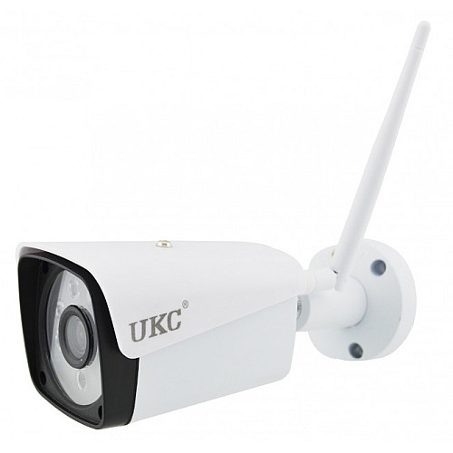 Комплект видеонаблюдения беспроводной DVR KIT CAD Full HD UKC 8004/6673 WiFi 4ch набор на 4 камеры