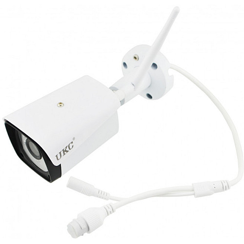 Комплект видеонаблюдения беспроводной DVR KIT CAD Full HD UKC 8004/6673 WiFi 4ch набор на 4 камеры