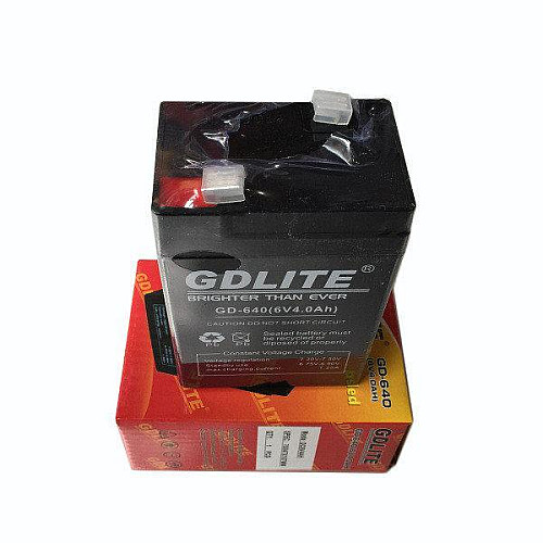 Аккумулятор аккумуляторная батарея для торговых весов GDLITE 6V 4.0Ah GD-640