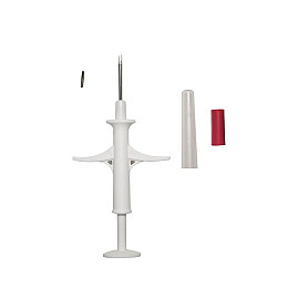 Система RFID для ідентифікації тварин: зчитувач + 2 мікрочіпи з ін'єктором Faread PT160 (100152)