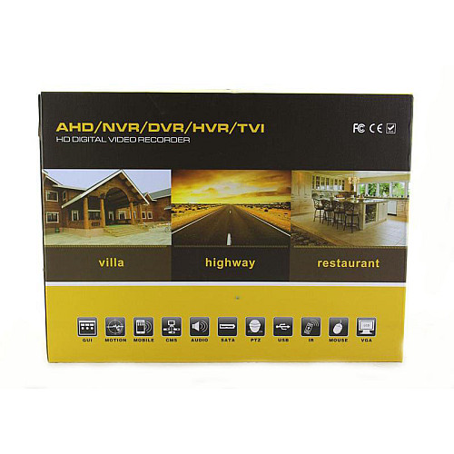 DVR регистратор 16 канальный UKC CAD 1216 AHD 16 cam