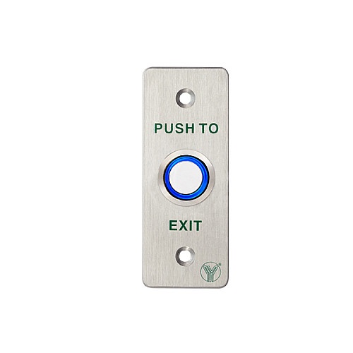 Кнопка выхода Yli Electronic PBK-814A(LED) с LED-подсветкой
