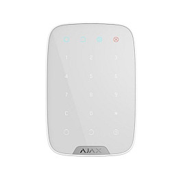 Беспроводная сенсорная клавиатура Ajax Keypad white EU