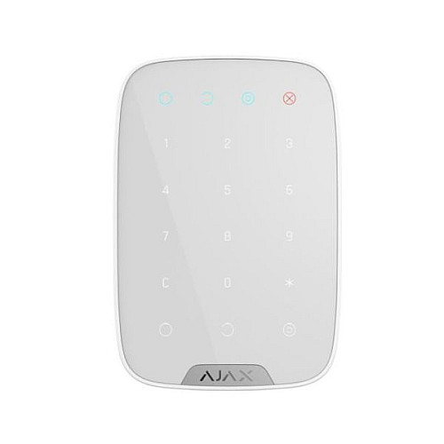 Беспроводная сенсорная клавиатура Ajax Keypad white EU