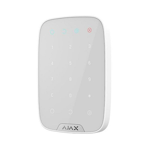 Беспроводная сенсорная клавиатура Ajax Keypad white EU