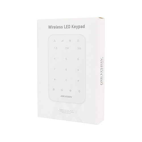 Бездротова LED-клавіатура Hikvision DS-PK1-E-WE AX PRO