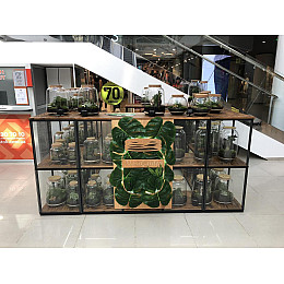 Торговый островок GoodsMetall в стиле Лофт