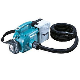 Пилосос будівельний Makita акумуляторний LXT, 18В, 54Вт, 3л (DVC350Z)