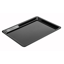 Блюдо для выкладки One Chef из поликарбоната 1/2 Черное