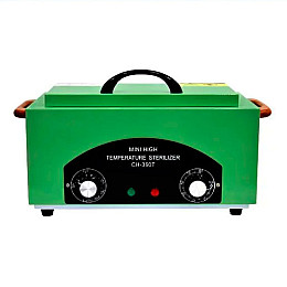 Шафа сухожарова стерилізатор SalonHome T-SO30736 CH-360T Сухожар Green для інструментів