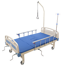 Медичне ліжко 4 секційне MED1-C15 (широке) з туалетом особливо широке