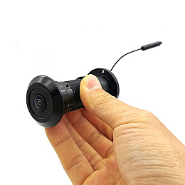 Wifi видеоглазок c датчиком движения, подсветкой и записью Nectronix DW-305W, черный, Tuya Smart App (100780)