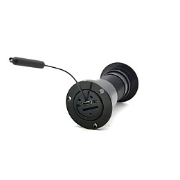 Wifi видеоглазок c датчиком движения, подсветкой и записью Nectronix DW-305W, черный, Tuya Smart App (100780)