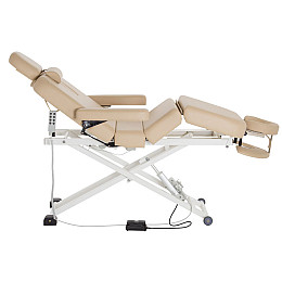Стационарный электрический массажный стол US MEDICA LUX Бежевый