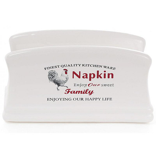 Подставка для салфеток Тоскана NAPKIN 13х6х7 см салфетница Bona DP41561