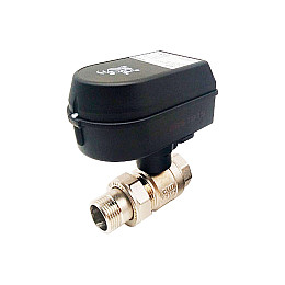 Комплект сигнализации Ajax + кран с электроприводом Honeywell 220 One