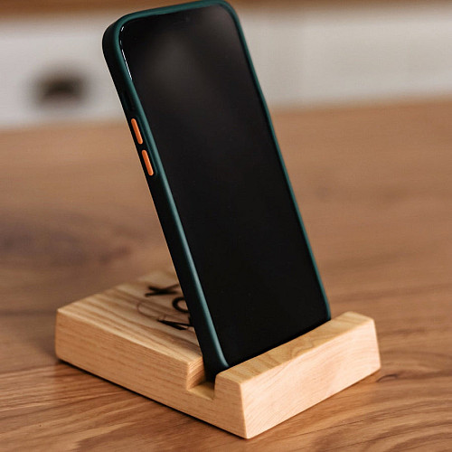 Деревянная подставка под телефон Moku 11х10х2,5 см