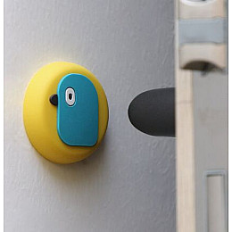 Стоппер настінний Little bean Попугай