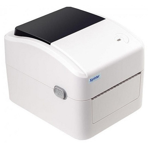 Термопринтер етикеток наклейок та чеків Xprinter XP-420B 108мм USB Білий