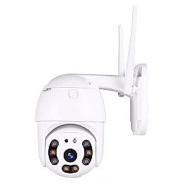 IP камера видеонаблюдения RIAS N3 Wi-Fi PTZ 2MP 3G/4G уличная White (3_00324)