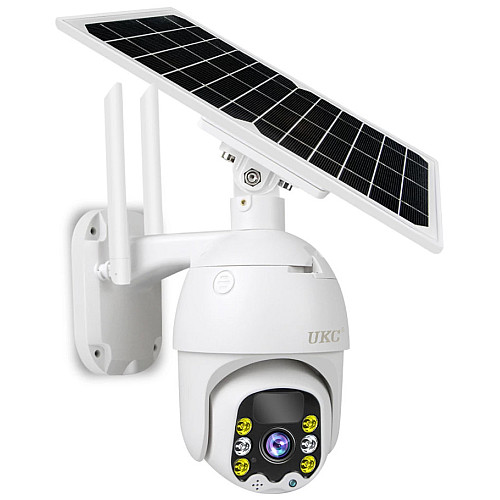IP камера видеонаблюдения RIAS Q5 Wi-Fi PTZ 2MP уличная с солнечной панелью (3_00325)
