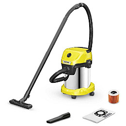 Пылесос Karcher WD 3 S Premium inox