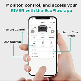 Зарядна станція EcoFlow RIVER 288 Вт-год