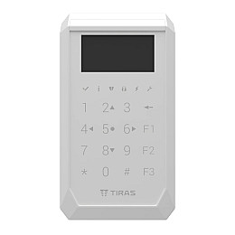 Сенсорная клавиатура Tiras Technologies K-PAD OLED (white) для управления охранной системой Orion NOVA II
