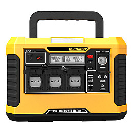 Портативна зарядна станція 1500W/3000W (Макс.), 220V, 1328Wh, 22.2V/59.8Ah (358 800mAh/3.7V) PROTESTER