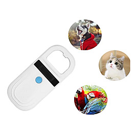 Зчитувач чипов міток капсул ідентифікаторів Faread RFID 134.2/125 kHz PT-180 Білий (100884)