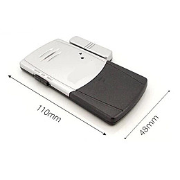 Датчик відкриття дверей із сиреною та функцією оповіщення про відвідувача Doberman Security SE-0101С Сріблястий (100942)