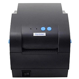 Принтер этикеток и чеков Xprinter XP-330B термический Черный