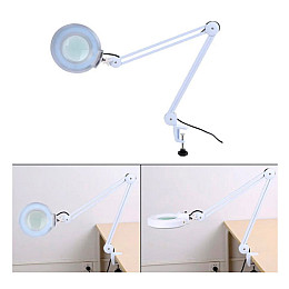 Настільна лампа-лупа Led-844 на струбцині 25 w BS218770 Global Fashion