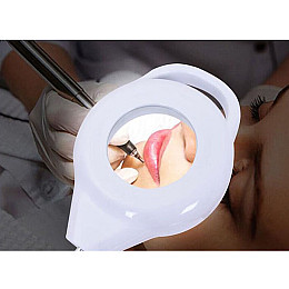 Напольна лампа-лупа передвижна з регулятором яскравості BS218771 Global Fashion