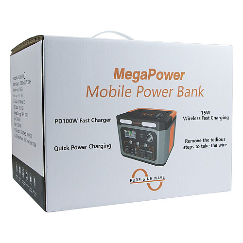 Зарядная станция IBD 300Wh Power Station 86400mAh PD100W AC220V и DC12V