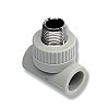 Тройник с металлической наружной резьбой PP-R Wavin 1/2”x 20мм