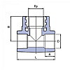 Тройник PP-R с металлической внутренней резьбой Wavin 1/2”x 20мм