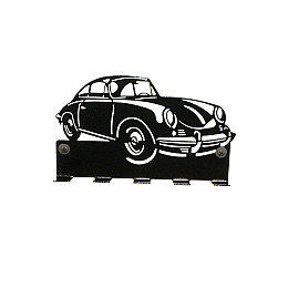 Вішалка для ключів ключниця Ferrum Ретро колір чорний (ВК001)