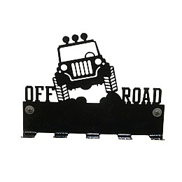 Вішалка для ключів ключниця Ferrum Позашляховик колір чорний (ВК003)