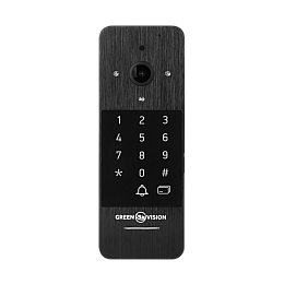 Панель виклику GreenVision AHD GV-007-M-PV10-160 Чорна