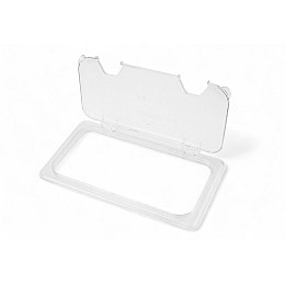 Крышка откидная из поликарбоната One Chef 1/3 Прозрачная